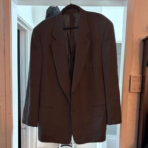 Giorgio Armani Men's Dark Gray Blazer